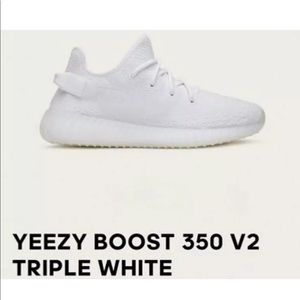 Yeezy Adidas 350 V2 Triple White